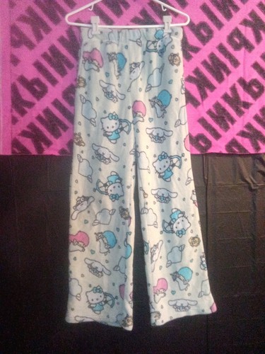 Hello kitty fuzzy sleep pants - sleep,